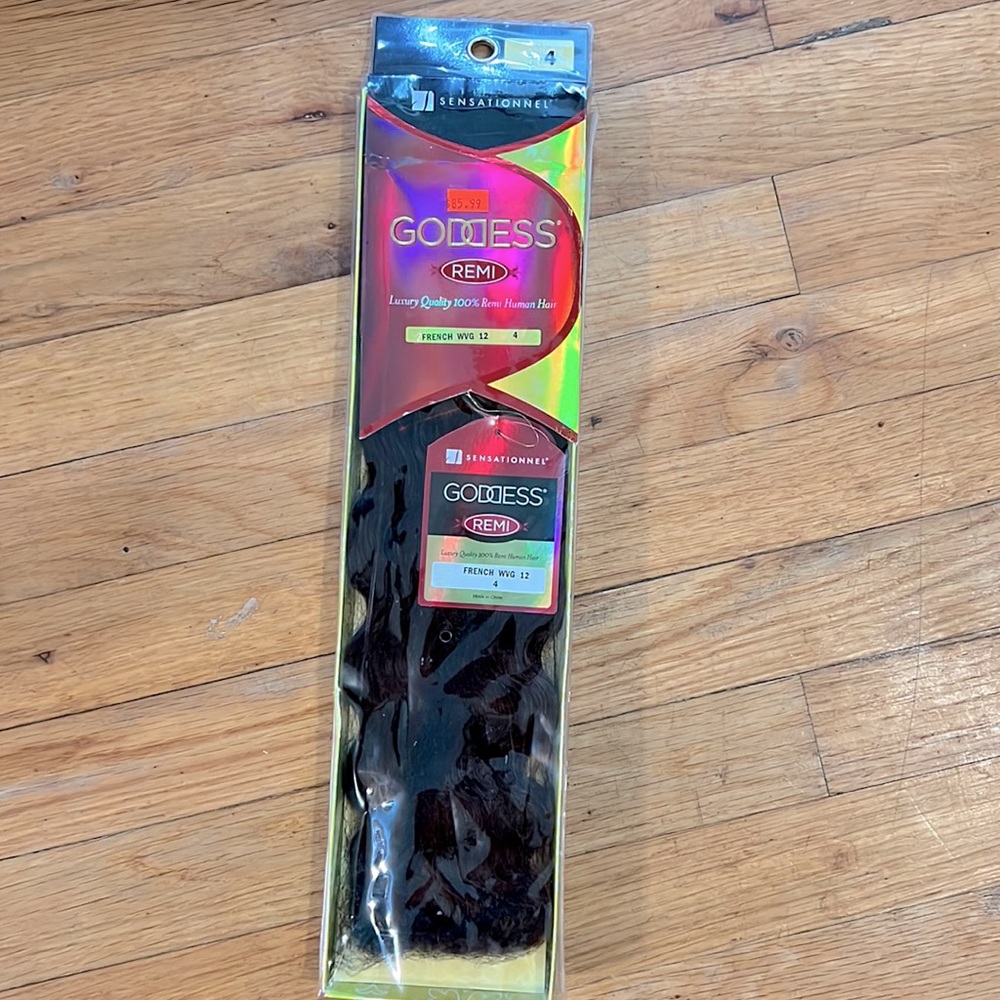GODDESS Remi luxury quality 100% Human Hair 12” color-4